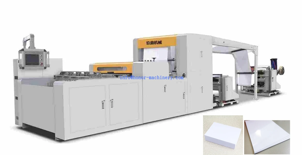 A3/A4 Paper Cross & Vertical Cutting Automation Line A3/A4 Paper Cross & Vertical Cutting Automation Line